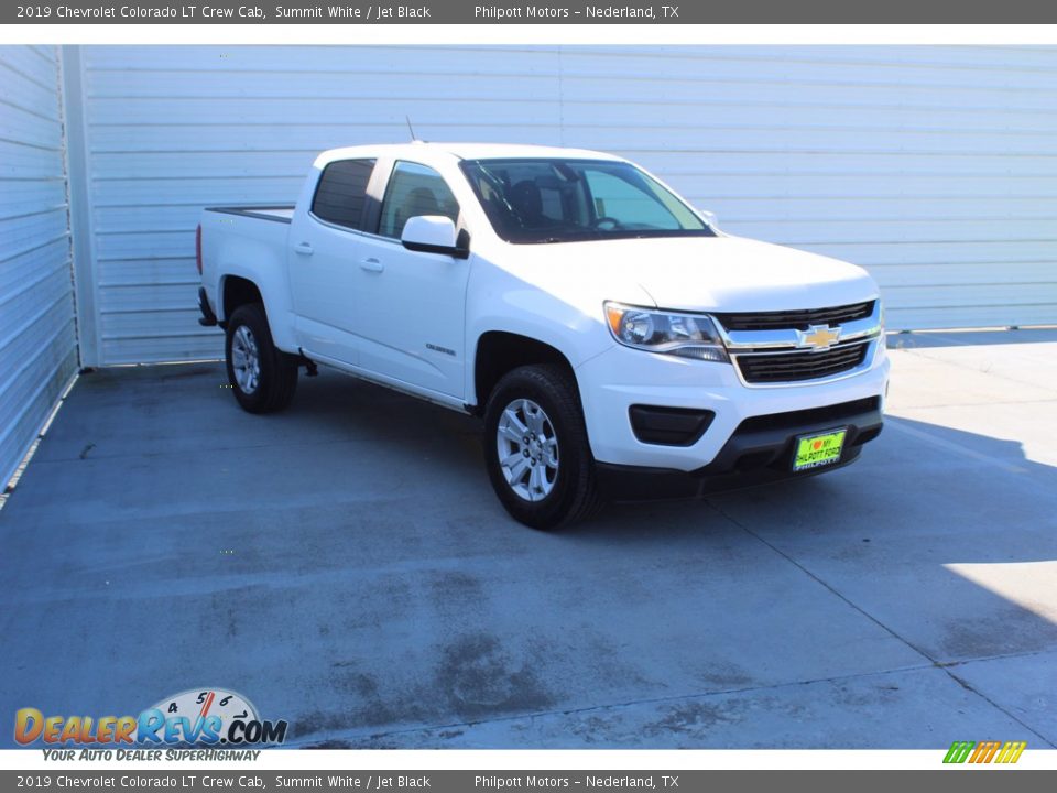 2019 Chevrolet Colorado LT Crew Cab Summit White / Jet Black Photo #2