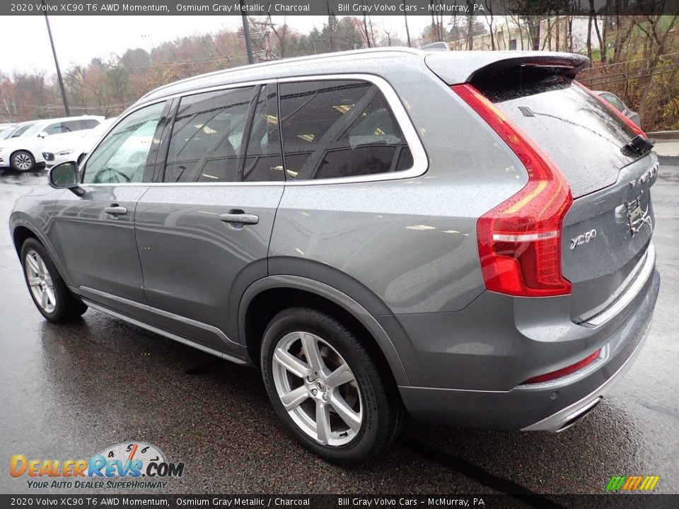 2020 Volvo XC90 T6 AWD Momentum Osmium Gray Metallic / Charcoal Photo #6