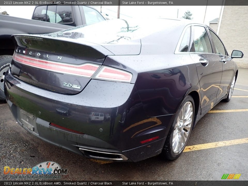 2013 Lincoln MKZ 2.0L EcoBoost AWD Smoked Quartz / Charcoal Black Photo #3