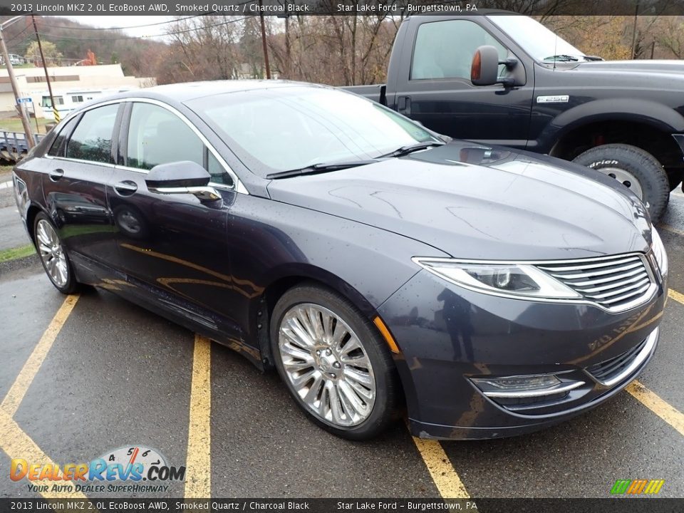 2013 Lincoln MKZ 2.0L EcoBoost AWD Smoked Quartz / Charcoal Black Photo #4