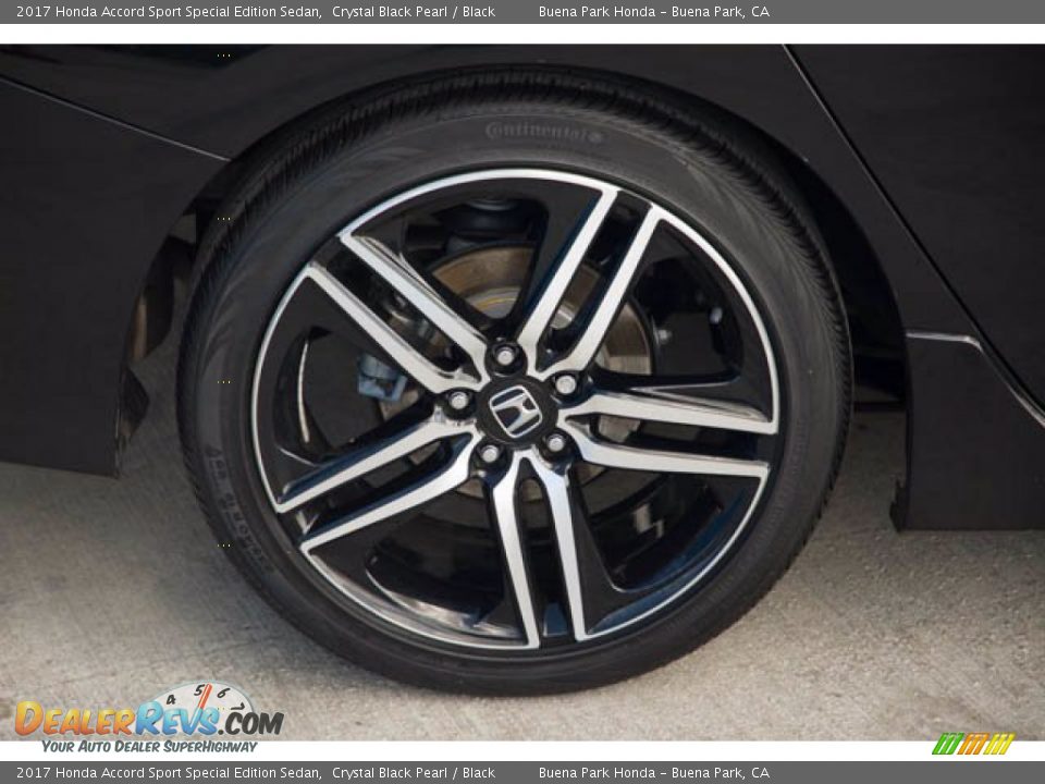 2017 Honda Accord Sport Special Edition Sedan Crystal Black Pearl / Black Photo #33