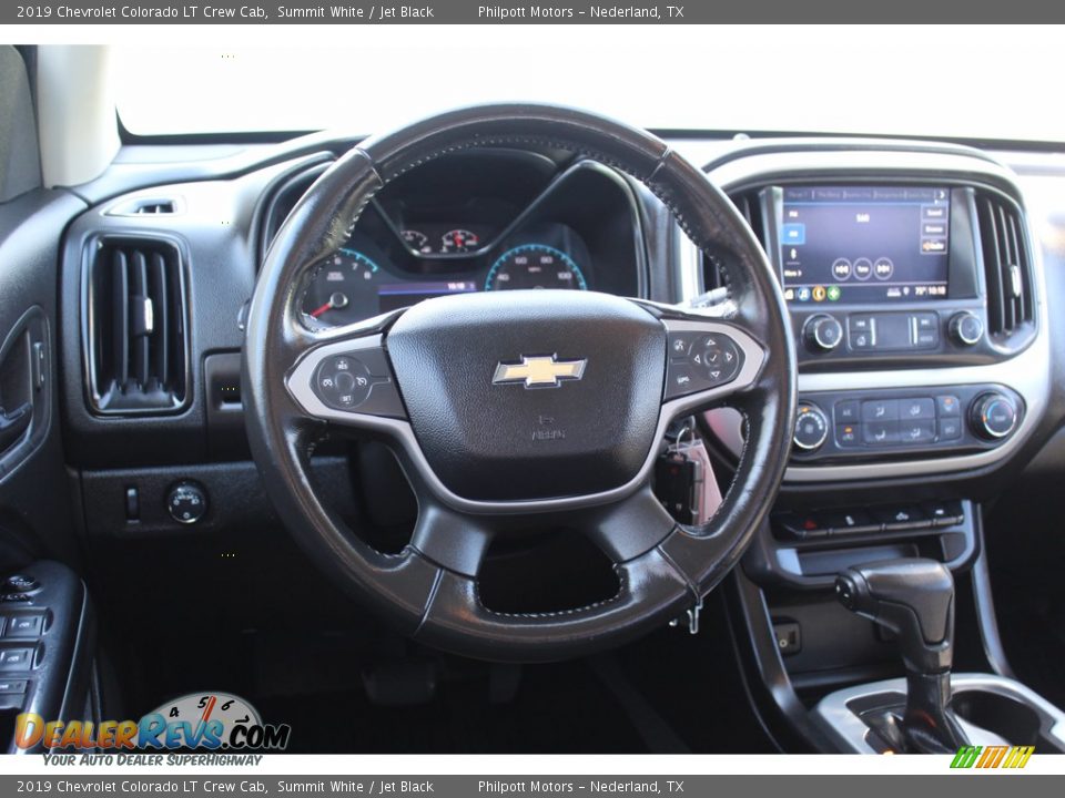 2019 Chevrolet Colorado LT Crew Cab Summit White / Jet Black Photo #20