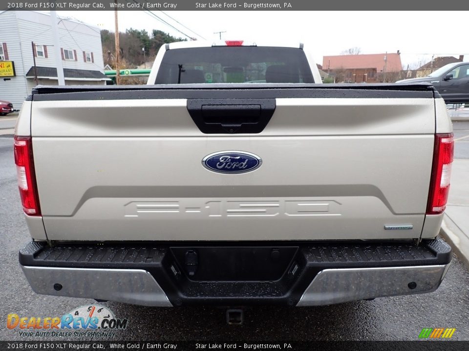 2018 Ford F150 XLT Regular Cab White Gold / Earth Gray Photo #4