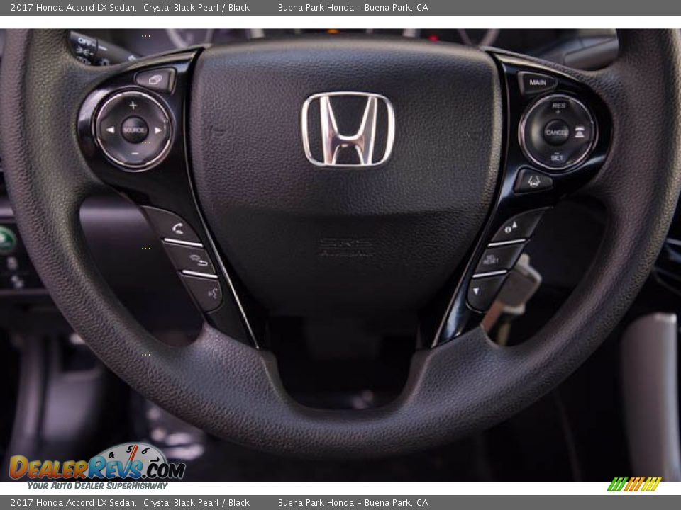 2017 Honda Accord LX Sedan Steering Wheel Photo #15