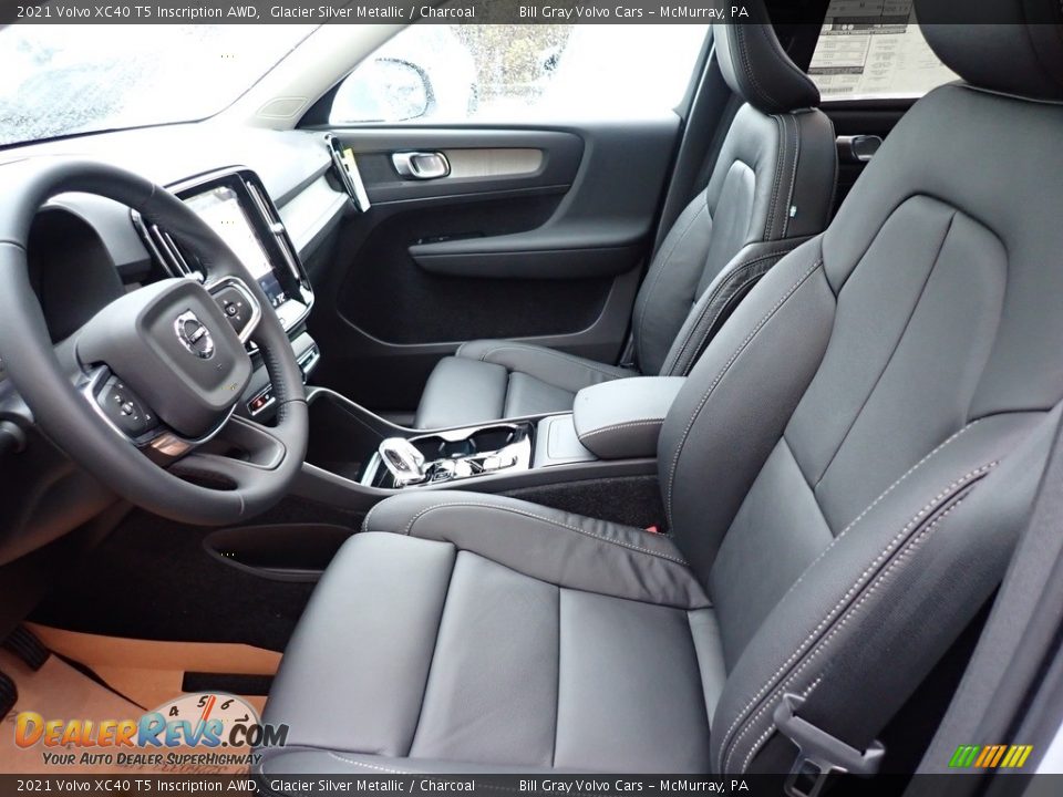 Front Seat of 2021 Volvo XC40 T5 Inscription AWD Photo #7