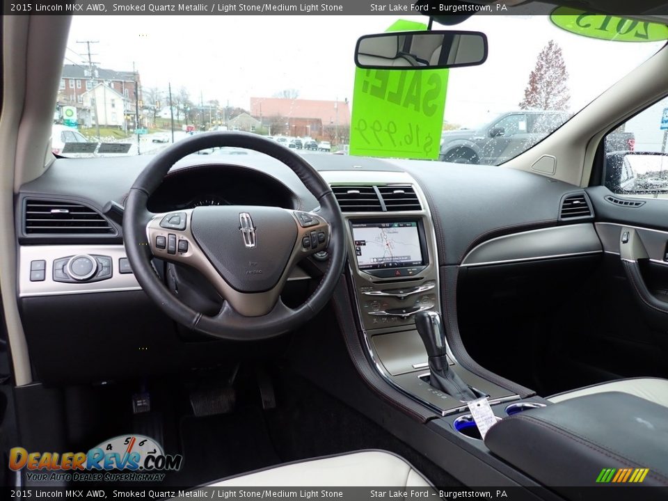Dashboard of 2015 Lincoln MKX AWD Photo #12