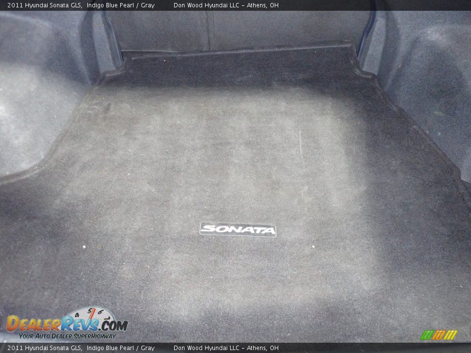 2011 Hyundai Sonata GLS Indigo Blue Pearl / Gray Photo #13