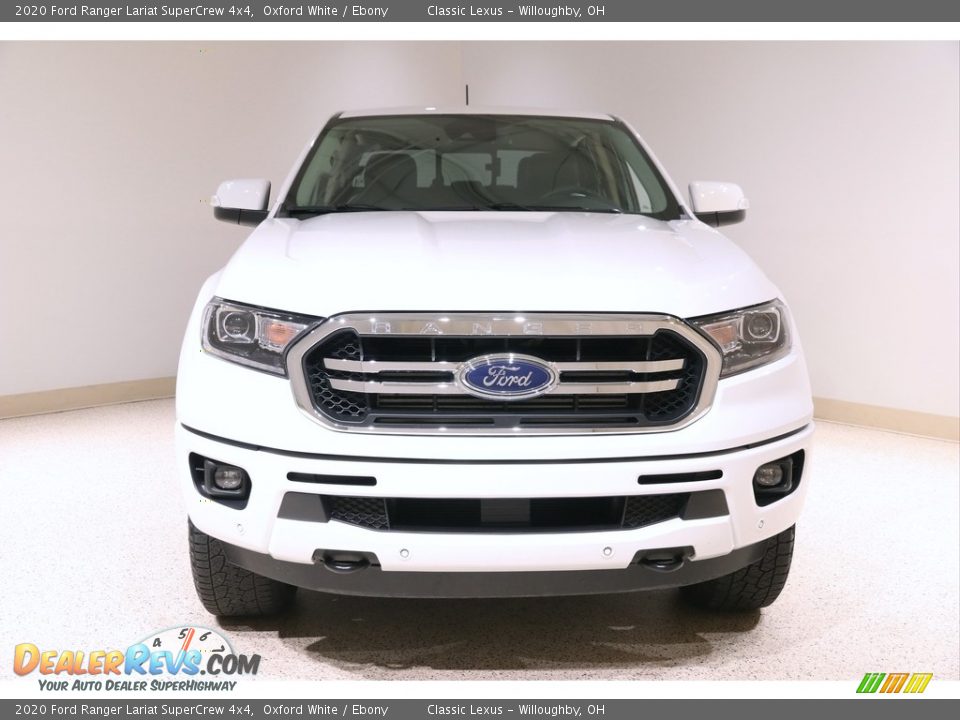 2020 Ford Ranger Lariat SuperCrew 4x4 Oxford White / Ebony Photo #2