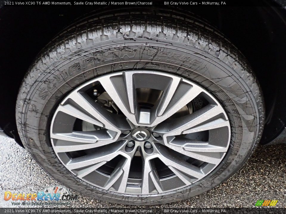2021 Volvo XC90 T6 AWD Momentum Wheel Photo #6