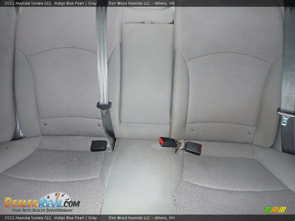 2011 Hyundai Sonata GLS Indigo Blue Pearl / Gray Photo #19