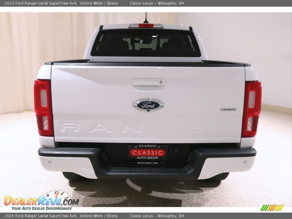 2020 Ford Ranger Lariat SuperCrew 4x4 Oxford White / Ebony Photo #23