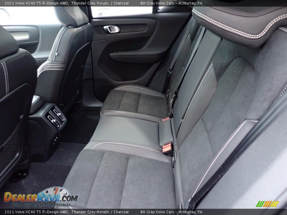 Rear Seat of 2021 Volvo XC40 T5 R-Design AWD Photo #8