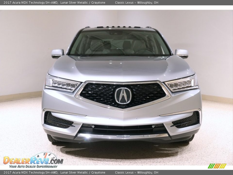 2017 Acura MDX Technology SH-AWD Lunar Silver Metallic / Graystone Photo #2