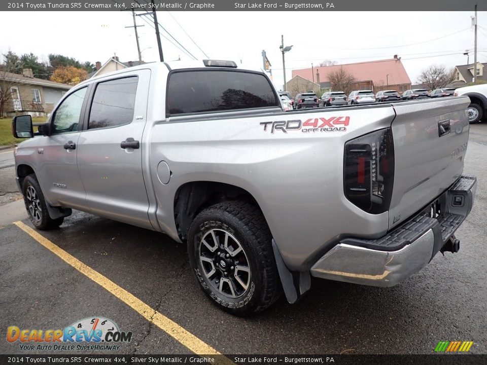 Silver Sky Metallic 2014 Toyota Tundra SR5 Crewmax 4x4 Photo #2