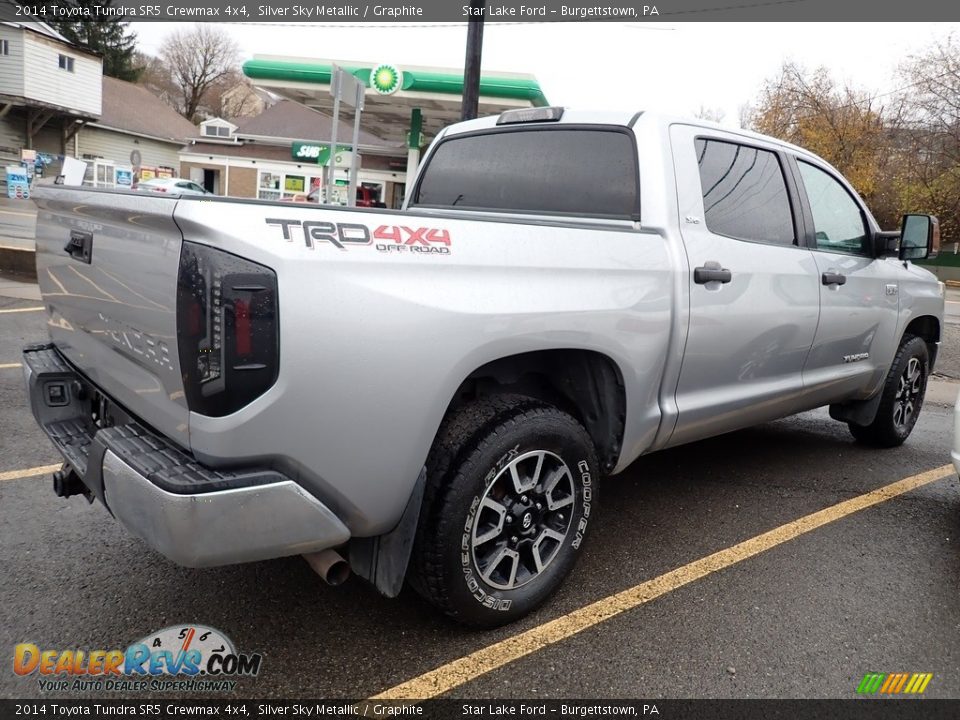 Silver Sky Metallic 2014 Toyota Tundra SR5 Crewmax 4x4 Photo #3