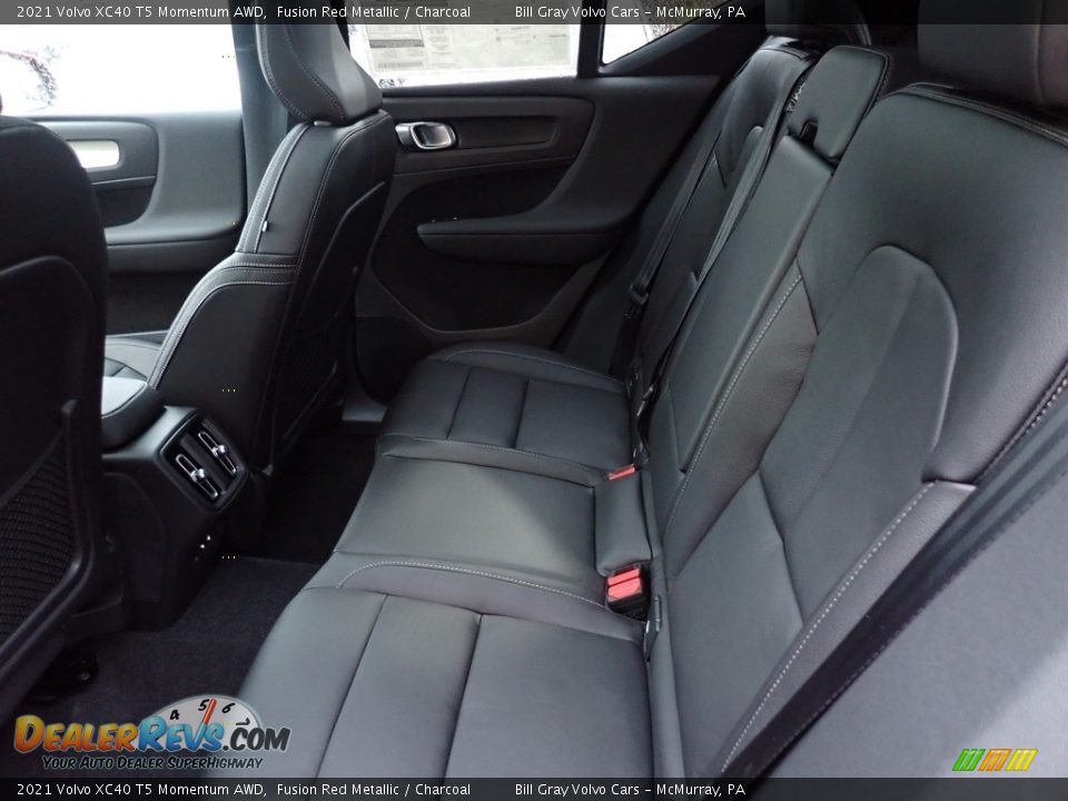 Rear Seat of 2021 Volvo XC40 T5 Momentum AWD Photo #8