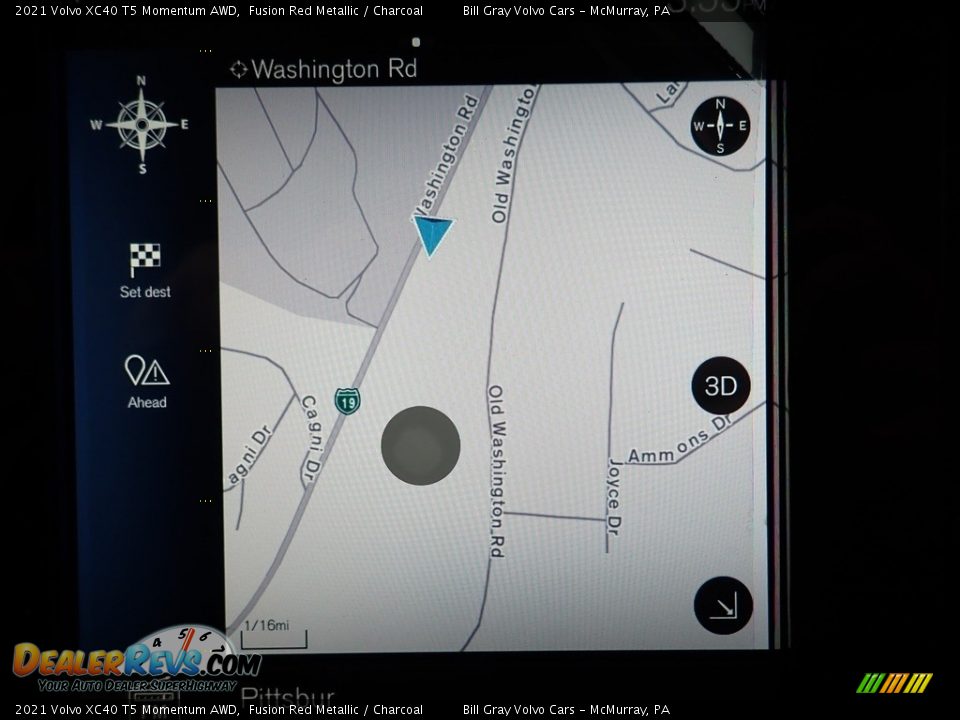 Navigation of 2021 Volvo XC40 T5 Momentum AWD Photo #13