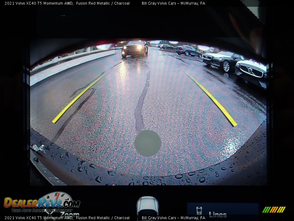 2021 Volvo XC40 T5 Momentum AWD Fusion Red Metallic / Charcoal Photo #14
