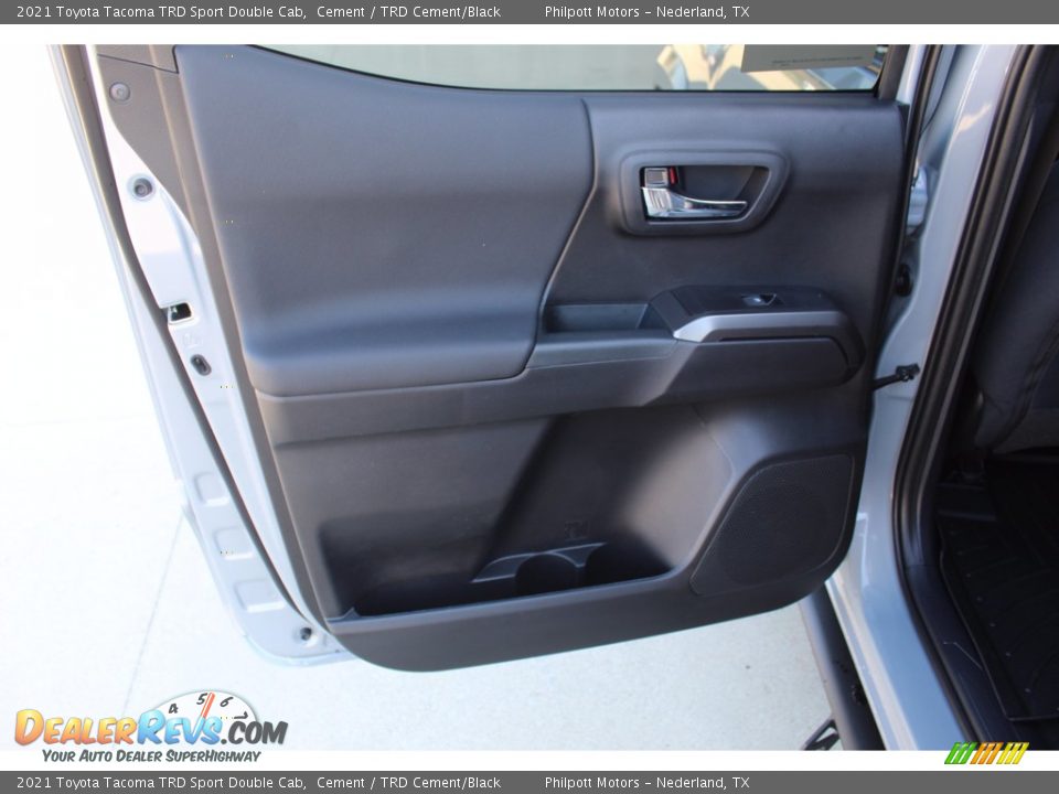 Door Panel of 2021 Toyota Tacoma TRD Sport Double Cab Photo #19