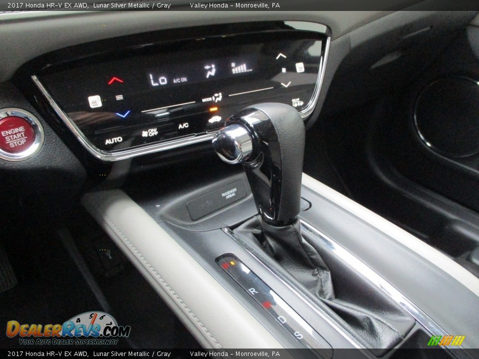 2017 Honda HR-V EX AWD Lunar Silver Metallic / Gray Photo #18