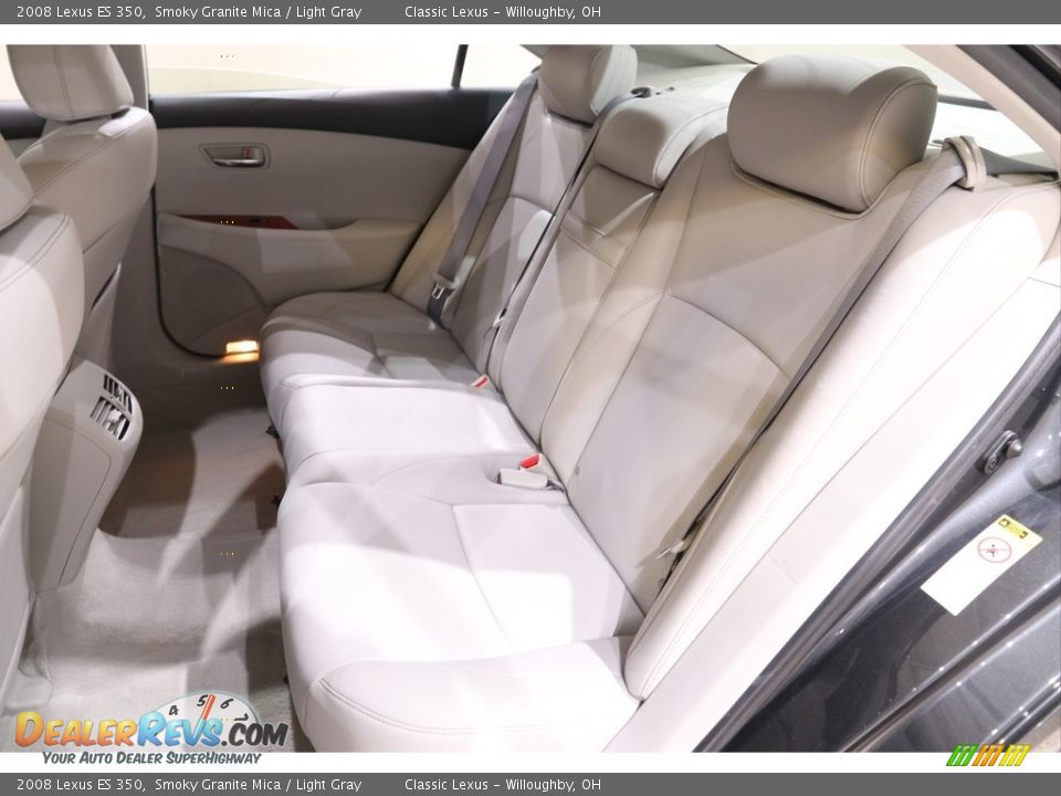 2008 Lexus ES 350 Smoky Granite Mica / Light Gray Photo #28