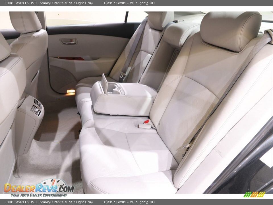 2008 Lexus ES 350 Smoky Granite Mica / Light Gray Photo #29