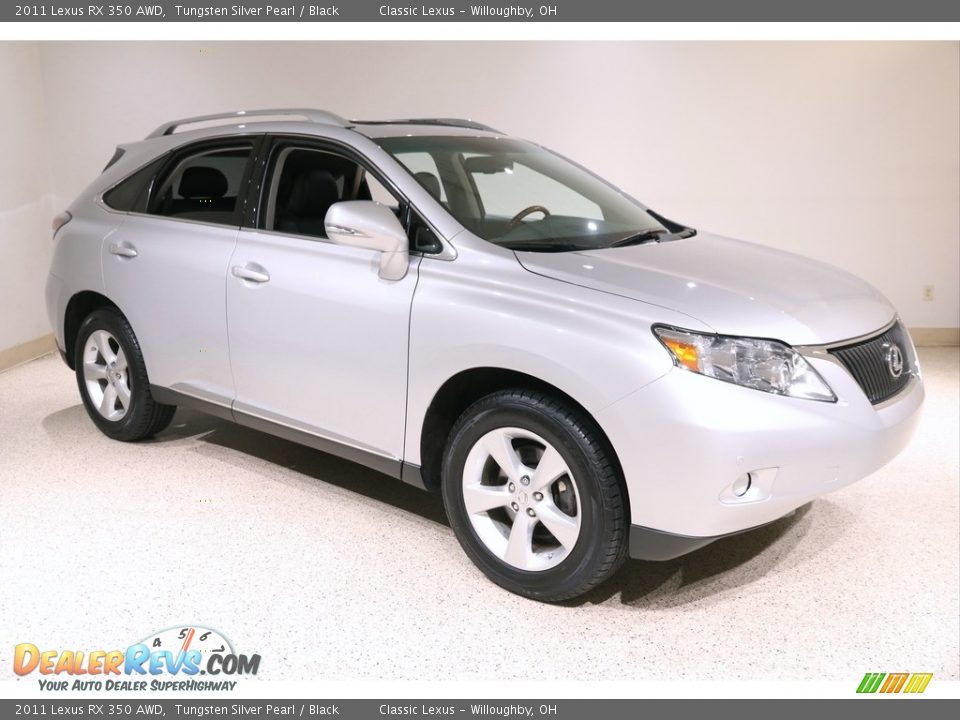 2011 Lexus RX 350 AWD Tungsten Silver Pearl / Black Photo #1