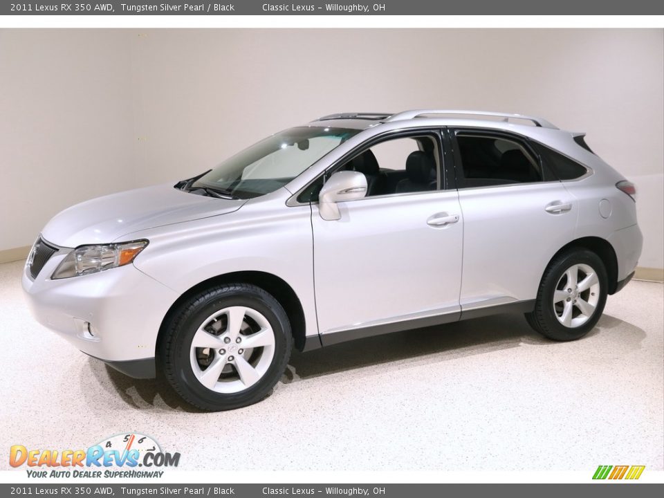 2011 Lexus RX 350 AWD Tungsten Silver Pearl / Black Photo #3