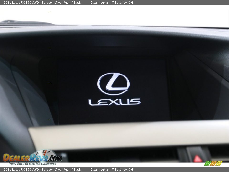 2011 Lexus RX 350 AWD Tungsten Silver Pearl / Black Photo #13