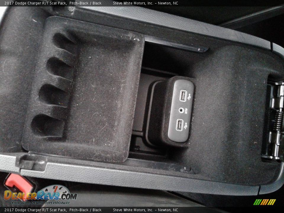 2017 Dodge Charger R/T Scat Pack Pitch-Black / Black Photo #30