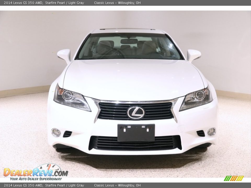 2014 Lexus GS 350 AWD Starfire Pearl / Light Gray Photo #2