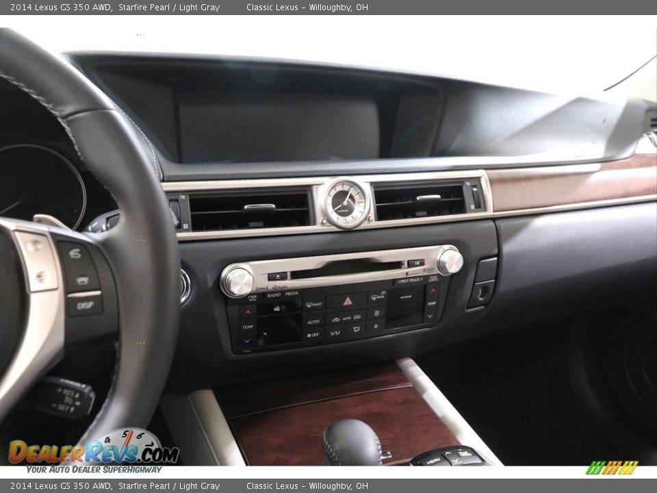 2014 Lexus GS 350 AWD Starfire Pearl / Light Gray Photo #10