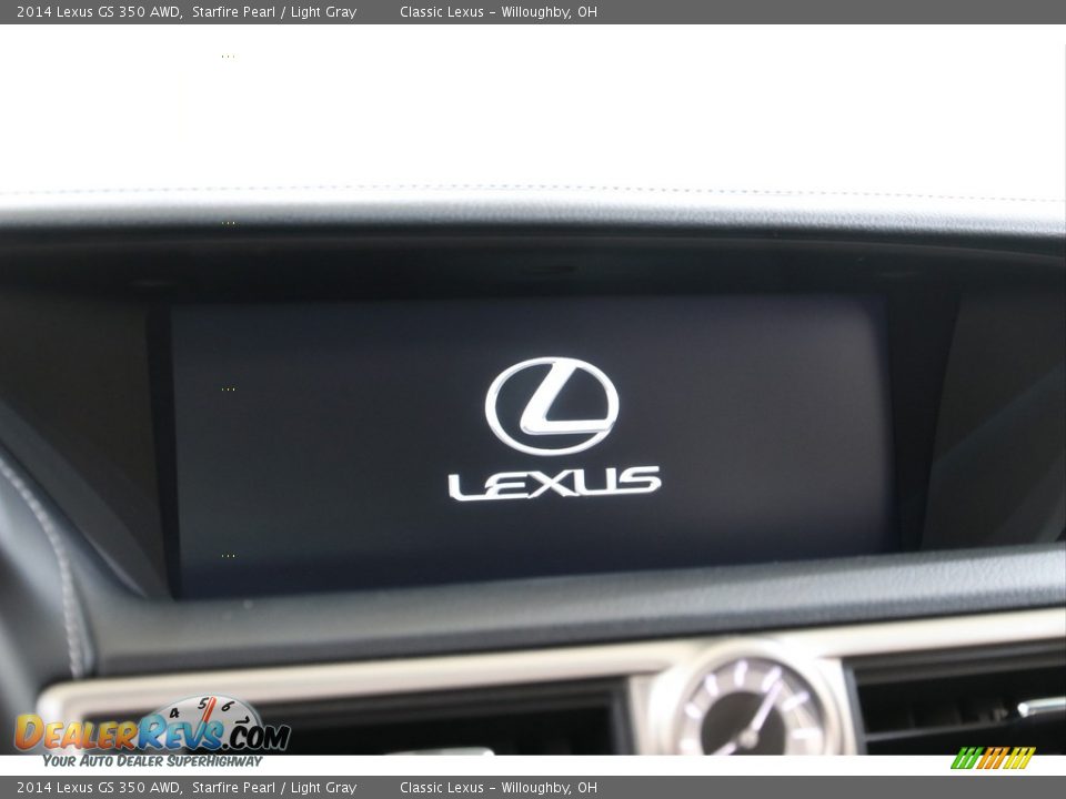 2014 Lexus GS 350 AWD Starfire Pearl / Light Gray Photo #12