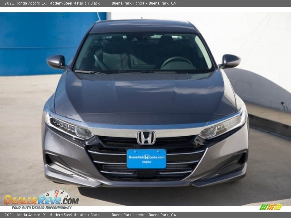 2021 Honda Accord LX Modern Steel Metallic / Black Photo #3