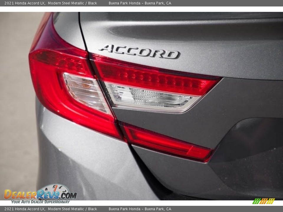 2021 Honda Accord LX Modern Steel Metallic / Black Photo #8