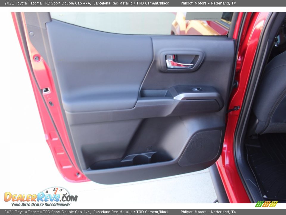 Door Panel of 2021 Toyota Tacoma TRD Sport Double Cab 4x4 Photo #19