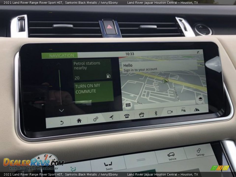 Navigation of 2021 Land Rover Range Rover Sport HST Photo #26