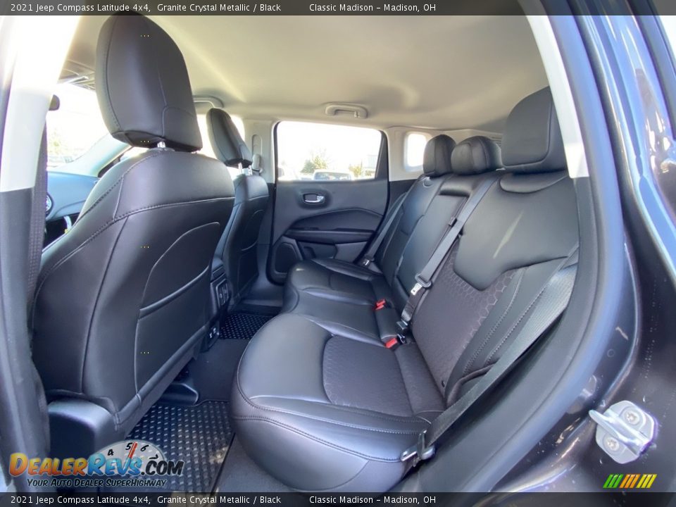Rear Seat of 2021 Jeep Compass Latitude 4x4 Photo #3