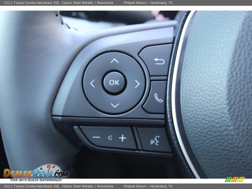 2021 Toyota Corolla Hatchback XSE Steering Wheel Photo #11