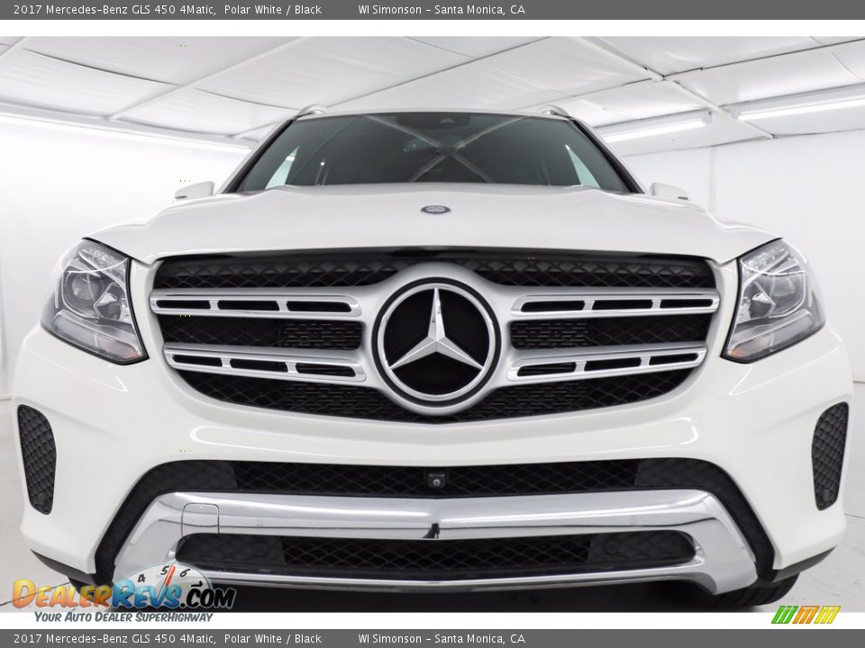 2017 Mercedes-Benz GLS 450 4Matic Polar White / Black Photo #15