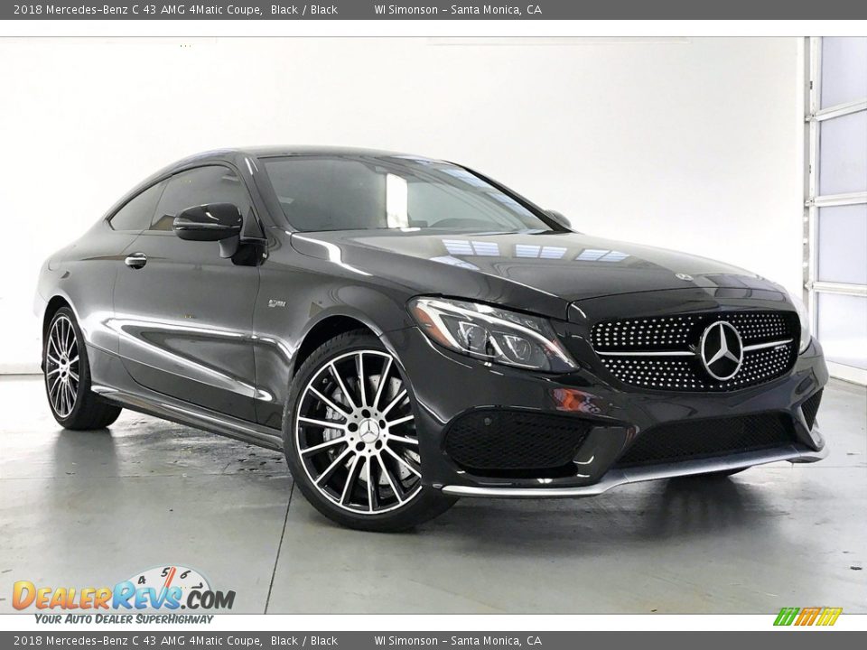 Front 3/4 View of 2018 Mercedes-Benz C 43 AMG 4Matic Coupe Photo #34