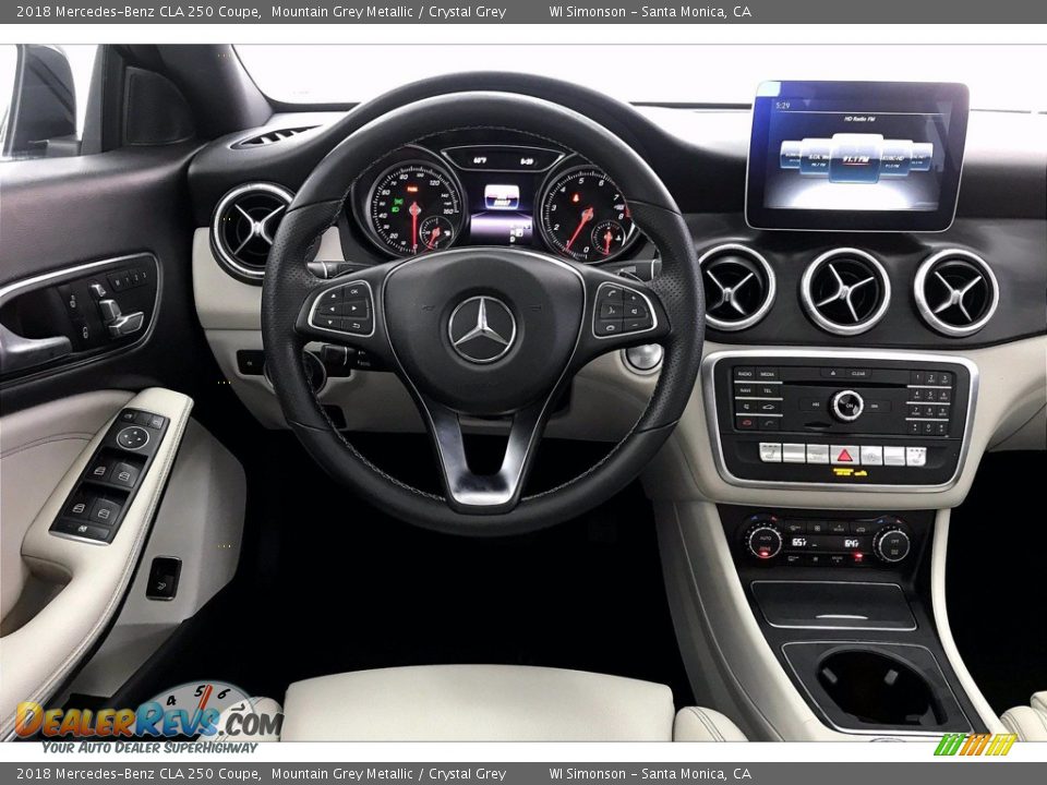2018 Mercedes-Benz CLA 250 Coupe Mountain Grey Metallic / Crystal Grey Photo #4