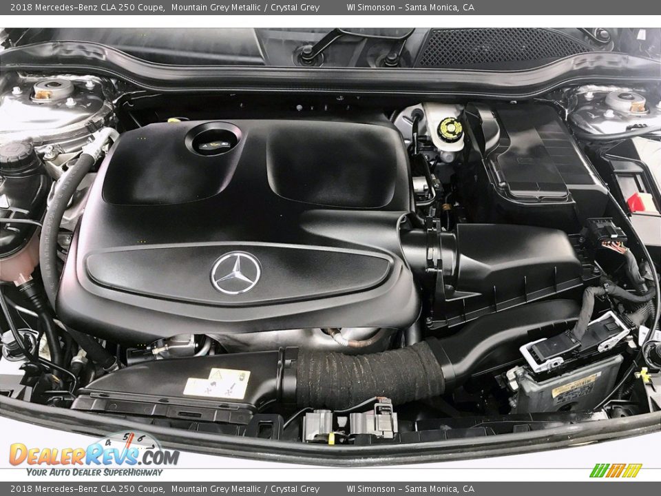 2018 Mercedes-Benz CLA 250 Coupe Mountain Grey Metallic / Crystal Grey Photo #9