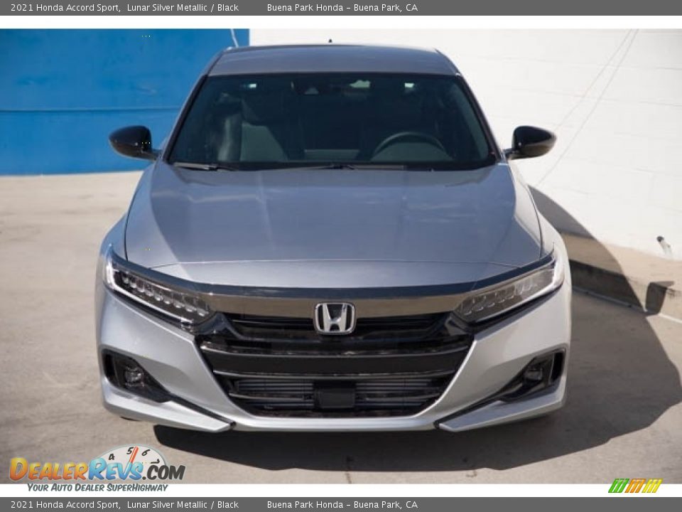 2021 Honda Accord Sport Lunar Silver Metallic / Black Photo #3