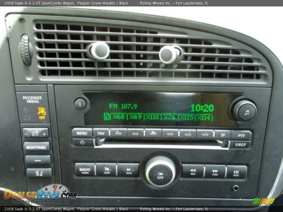 Controls of 2008 Saab 9-3 2.0T SportCombi Wagon Photo #27