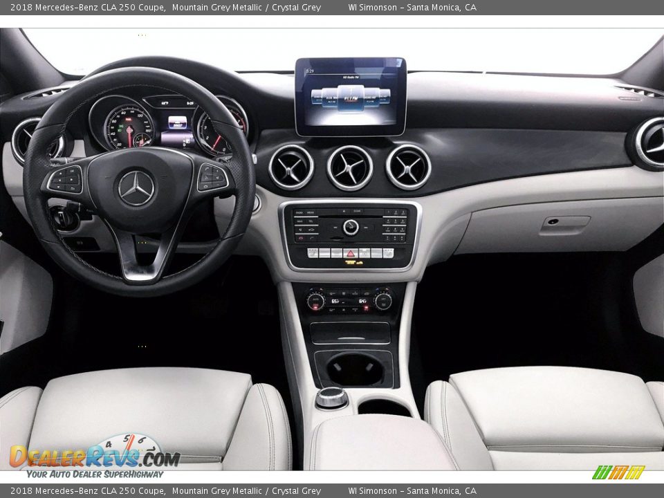 2018 Mercedes-Benz CLA 250 Coupe Mountain Grey Metallic / Crystal Grey Photo #15