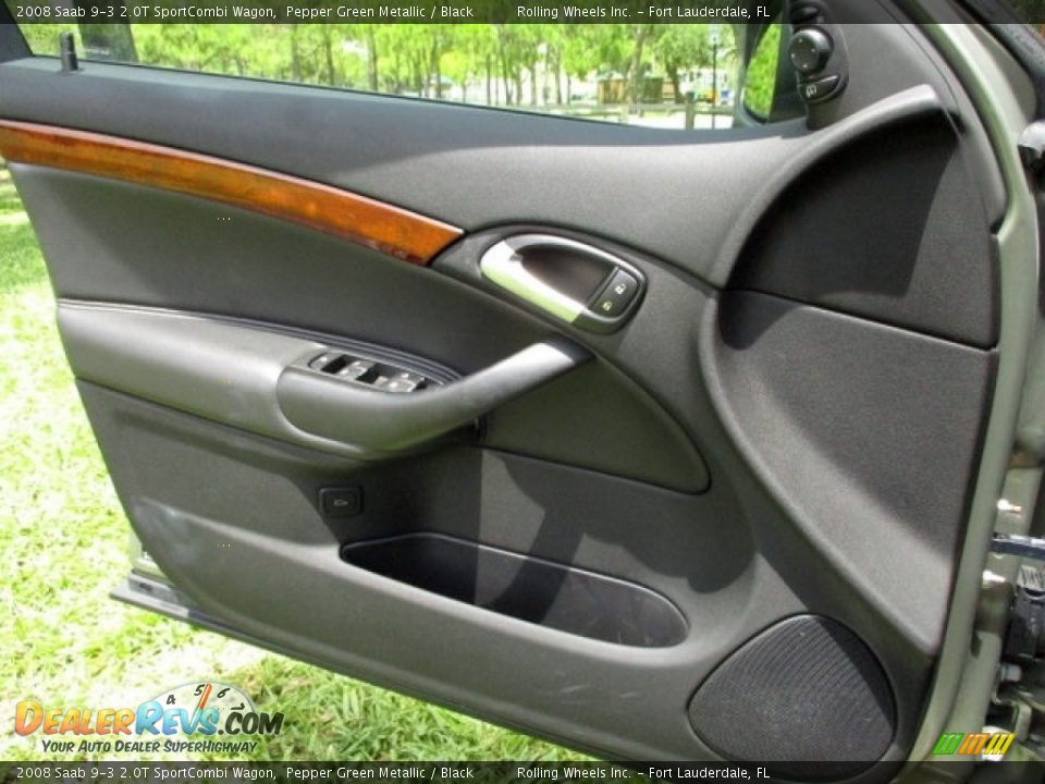 Door Panel of 2008 Saab 9-3 2.0T SportCombi Wagon Photo #29