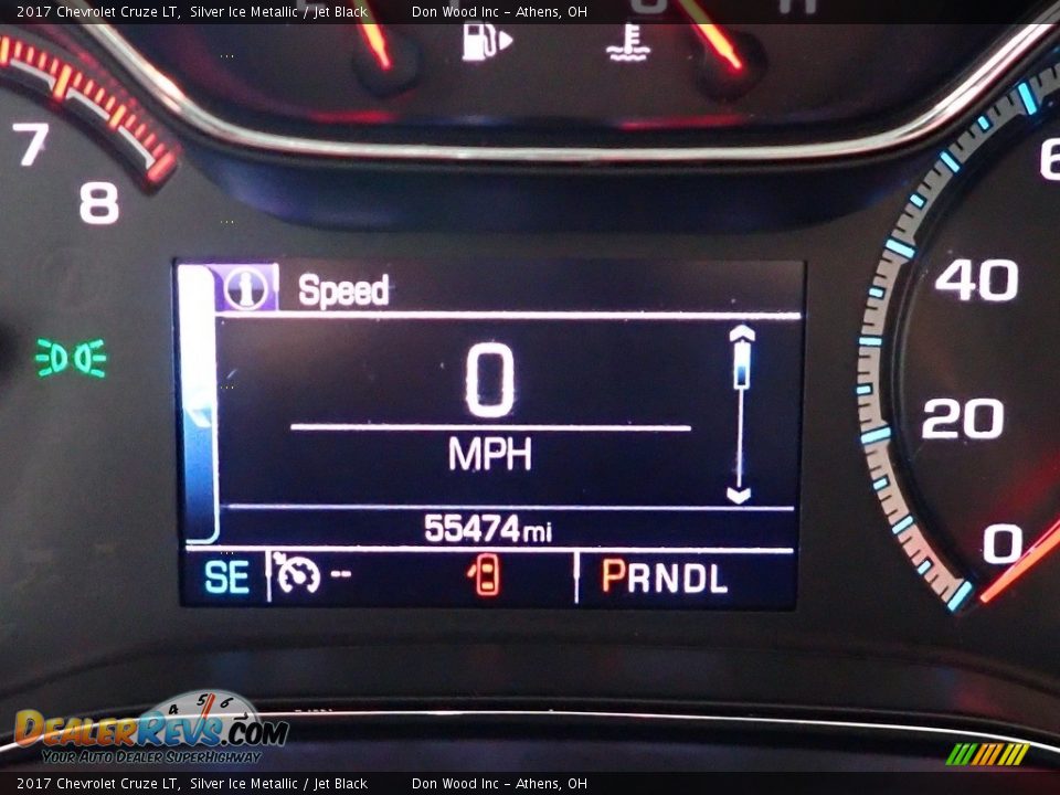 2017 Chevrolet Cruze LT Silver Ice Metallic / Jet Black Photo #28