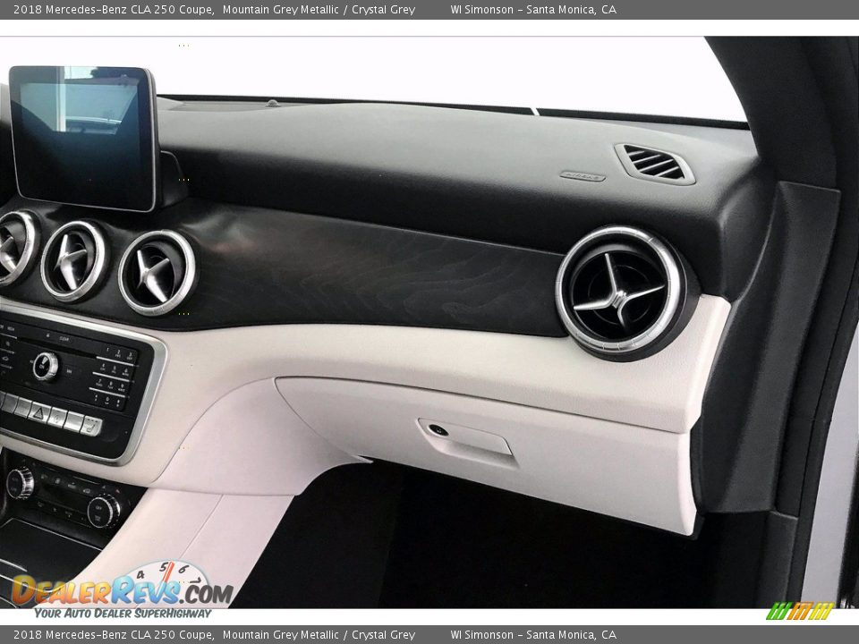 2018 Mercedes-Benz CLA 250 Coupe Mountain Grey Metallic / Crystal Grey Photo #16