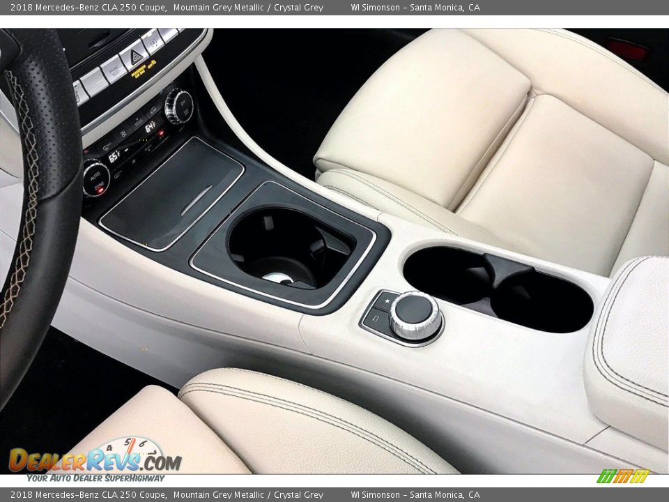 2018 Mercedes-Benz CLA 250 Coupe Mountain Grey Metallic / Crystal Grey Photo #17